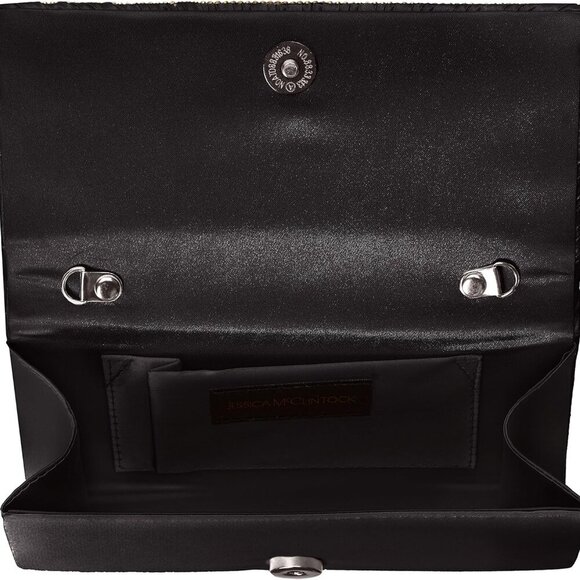 Chloe Satin Clutch - Picture 5 of 6